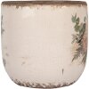 Clayre & Eef 6CE1981M Maceta Cerámica Beige Rosa Ø 14x13 cm