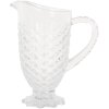 Clayre & Eef 6GL5027 Jarra Vidrio Transparente 20x13x24 cm 1100 ml