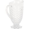 Clayre & Eef 6GL5027 Jarra Vidrio Transparente 20x13x24 cm 1100 ml