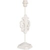 Clayre & Eef 6LMP796 Lámpara pie madera blanco 17x13x44 cm E27 max 60W