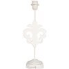 Clayre & Eef 6LMP796 Lámpara pie madera blanco 17x13x44 cm E27 max 60W