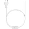 Clayre & Eef 6LMP796 Lámpara pie madera blanco 17x13x44 cm E27 max 60W