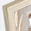 ZEP marco de madera hall 10x15 a 20x30 cm blanco marrón natural bloque perfil cristal transparente