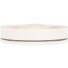 Clayre & Eef 65873 Jabonera Poliresina Blanca 14x10x3 cm