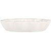 Clayre & Eef 6CE1984 Jabonera Cerámica Blanca 15x10x3 cm