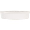 Clayre & Eef 6CE1995 Jabonera Cerámica Blanca Retro 13x9x3 cm