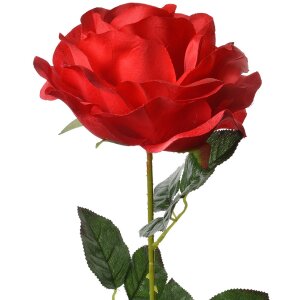 Clayre & Eef 5PL0138R Flor artificial Rosa Roja Verde...