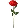 Clayre & Eef 5PL0138R Flor artificial Rosa Roja Verde 19x19x75 cm