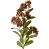 Clayre & Eef 6PL0343CH Decoración Rama Flores Marrón Verde 18x10x70 cm