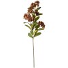 Clayre & Eef 6PL0343CH Decoración Rama Flores Marrón Verde 18x10x70 cm