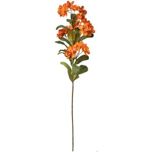 Clayre & Eef 6PL0344O Ramo Decorativo Flores Naranja...