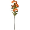 Clayre & Eef 6PL0344O Ramo Decorativo Flores Naranja Verde 17x14x70 cm