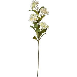 Clayre & Eef 6PL0344W Ramo Decorativo Flores Blanco...