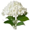 Clayre & Eef 6PL0347W Ramo de flores artificial Blanco Verde 23x23x45 cm