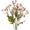 Clayre & Eef 6PL0348PA Rama Decorativa con Flores Rosa Verde 23x17x60 cm