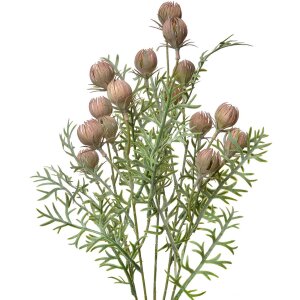 Clayre & Eef 6PL0349P Ramo Decorativo Flores Rosa...