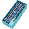 Goldbuch set favorito PEN y estuche Natures Melody Estuche azul