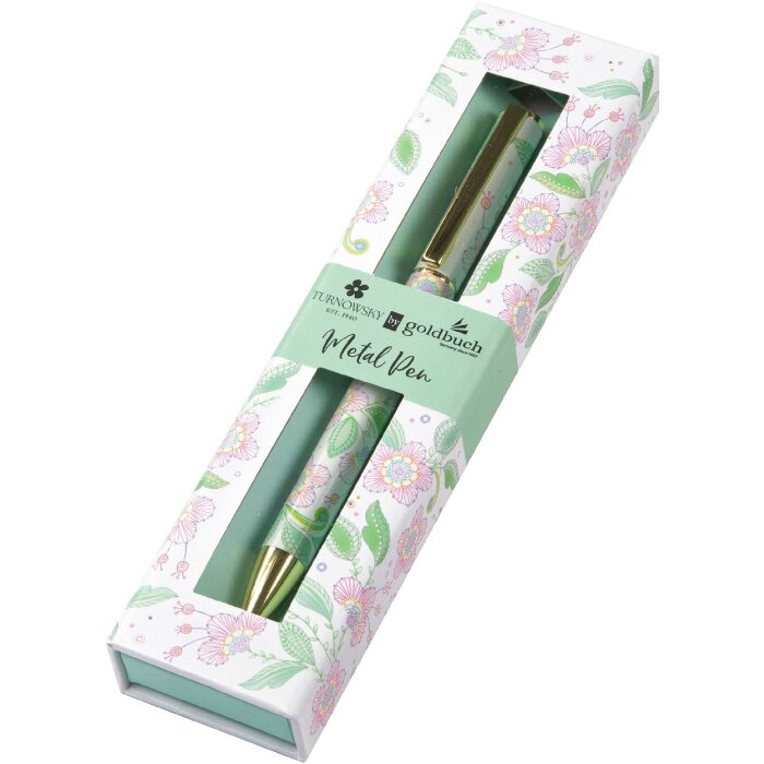 Goldbuch lieblingsSTIFT Natures Melody Motivo floral blanco encaje dorado colores pastel