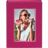 Caja de almacenaje Goldbuch Bella Vista rosa fucsia con ventana para fotos 19x14x3,8 cm