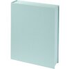 Goldbuch caja de almacenaje Bella Vista aqua 32x24 cm lino cierre magnético