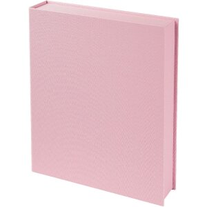 Goldbuch caja de almacenaje Bella Vista rosé 32x24 cm lino cierre magnético