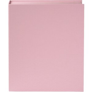 Goldbuch caja de almacenaje Bella Vista rosé 32x24 cm lino cierre magnético
