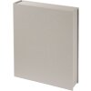 Goldbuch caja de almacenaje Bella Vista gris 32x24 cm lino con cierre magnético