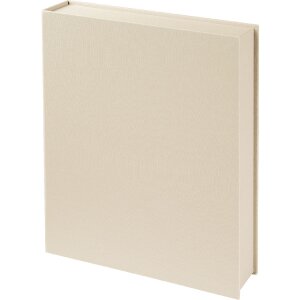 Goldbuch caja de almacenaje Bella Vista beige 32x24 cm lino con cierre magnético