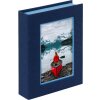 Caja de almacenaje Goldbuch Bella Vista azul celeste con ventana para fotos