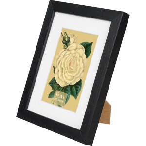 Marco Goldbuch Rustiq negro 15x20 cm con passe-partout 10x15 cm