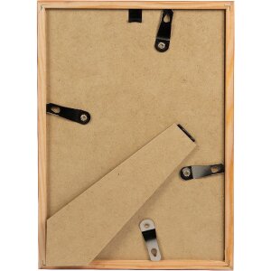 Goldbuch marco de madera Aura 20x30 cm Peppermint madera real con cristal transparente MDF panel posterior