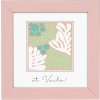 Goldbuch marco de madera Aura 10x10 cm Dirty Rose madera auténtica cristal transparente MDF