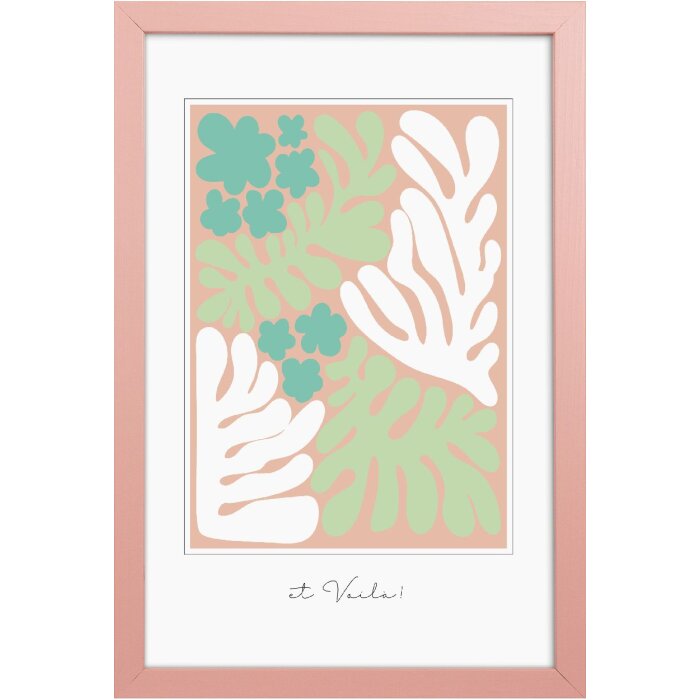 Goldbuch marco de madera Aura 20x30 cm Dirty Rose madera auténtica cristal transparente MDF