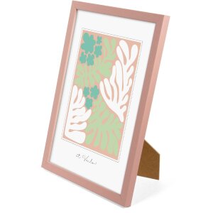 Goldbuch marco de madera Aura 20x30 cm Dirty Rose madera auténtica cristal transparente MDF