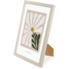 Marco de madera Goldbuch Aura 20x30 cm de madera auténtica beige con cristal transparente y panel posterior de MDF