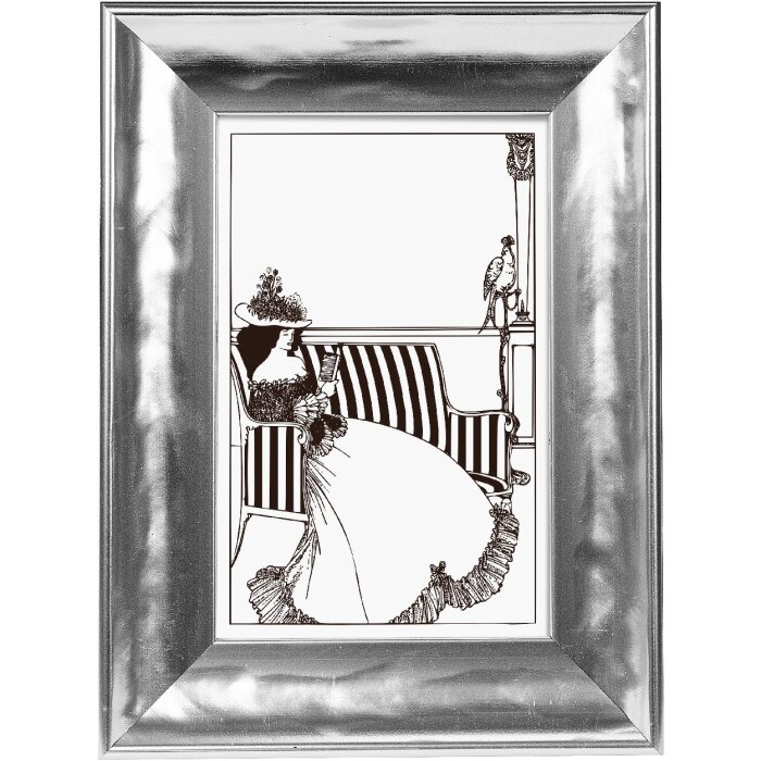 Marco de fotos Goldbuch Destello 10x15 cm aspecto martillado plateado con soporte