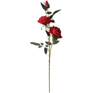 Clayre & Eef 6PL0358 Rosa Floral Artificial 17x13x94 cm