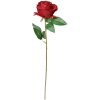 Clayre & Eef 6PL0359BU Flor artificial Rosa Burdeos 8x8x50 cm