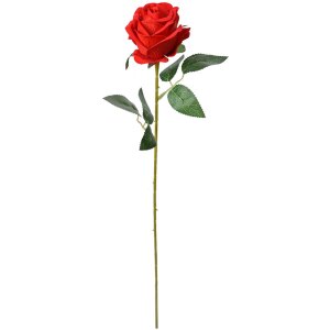 Clayre & Eef 6PL0359R Rosa flor artificial 8x8x50 cm