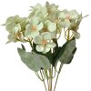 Clayre & Eef 6PL0364GR Decoración rama con flores 16x12x30 cm