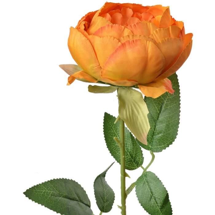 Clayre & Eef 6PL0366Y Rosa flor artificial 8x8x62 cm