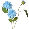Clayre & Eef 5PL0130LBL Flor artificial Azul 17x10x70 cm