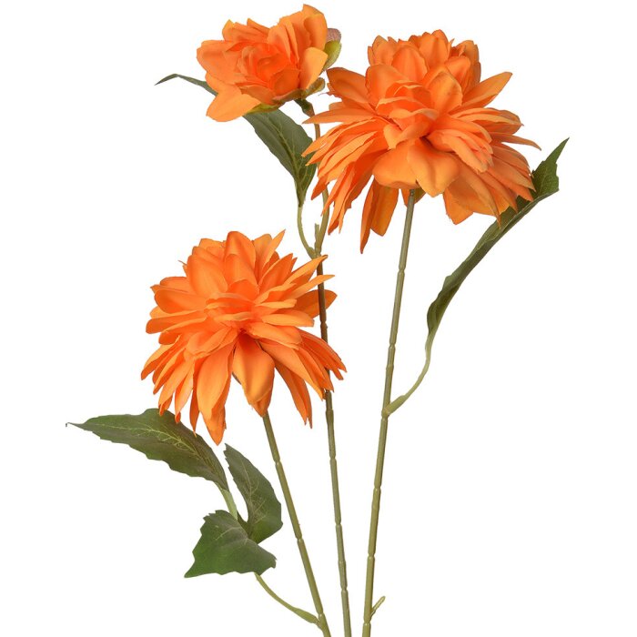 Clayre & Eef 5PL0130O Flor artificial naranja 17x10x70 cm