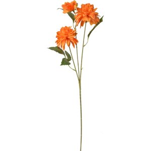 Clayre & Eef 5PL0130O Flor artificial naranja...