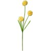 Clayre & Eef 5PL0132Y Decoración Rama con Flores Amarillo 12x8x84 cm