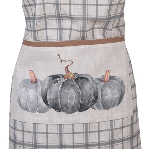Clayre & Eef CSP41-2 Delantal motivo calabaza 70x85 cm