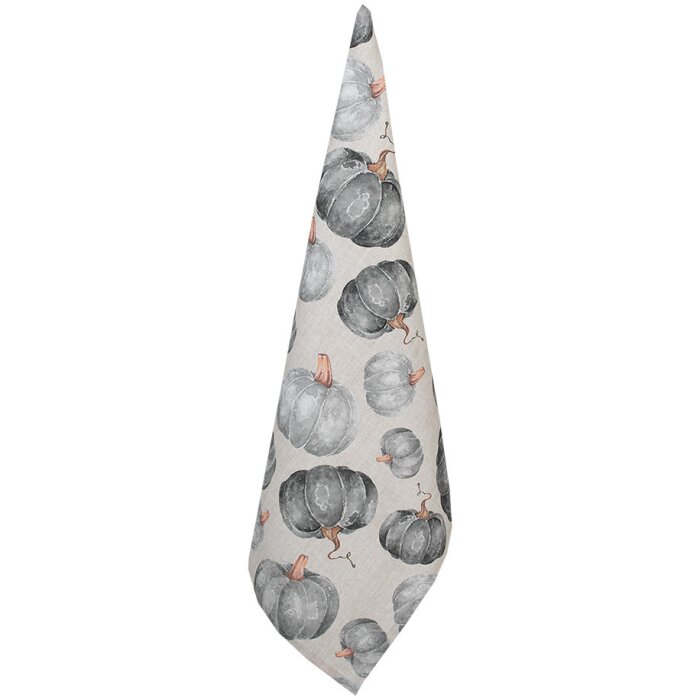 Clayre & Eef CSP42-2 Paño de cocina motivo calabaza 50x70 cm