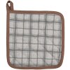 Clayre & Eef CSP45 Manta Calabaza 20x20 cm Gris Marrón