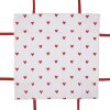 Clayre & Eef LVT47 Panera Corazones 35x35x8 cm Rojo Blanco