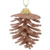 Clayre & Eef 65794 Colgante decorativo piña Ø 5x7 cm